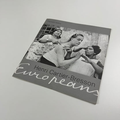 Gallery/folding guide to accompany Henri Cartier-Bresson. Europeans | Hayward Gallery, 1998
