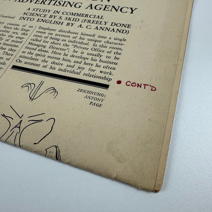Crawfords Advertising Agency promotional newspaper 14 December 1929