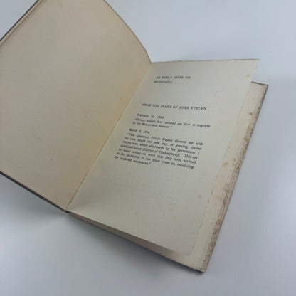 A note on the art of mezzotint and mezzotint printing in colours by H.C. Dickens, London | Stephen T. Green, London, undated
