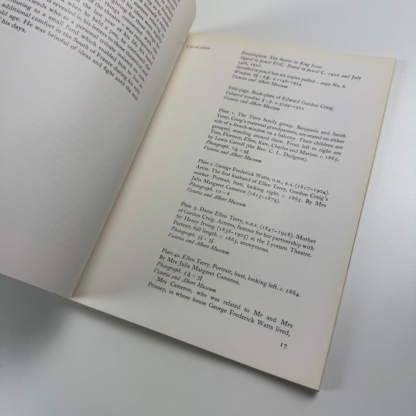 Edward Gordon Craig by George Nash | Victoria & Albert Museum | HMSO, second impression 1971