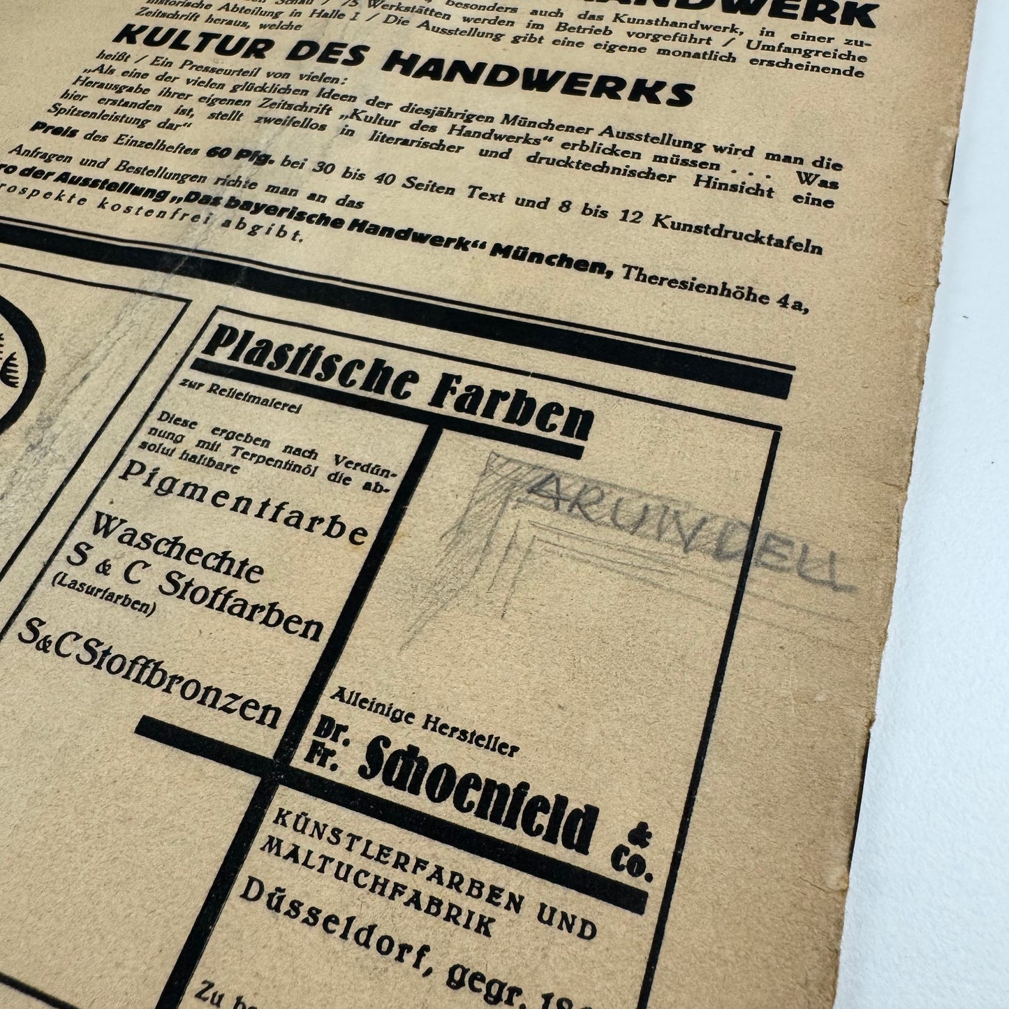 Farbe und Form. Monatsschrift für Kunst und Kunstgewerbe | Mit der beilage 'Mitteilungen der Schule [Albert] Reimann' |  12 Jahrgang, 9, October 1927