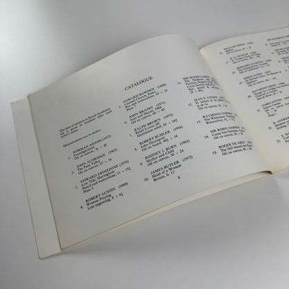Diploma works by present Royal Academicians. An Exhibition of 62 Paintings, Engravings, Architectural Drawings and Sculptures, lent by the Royal Academy of Arts | Nottingham University Art Gallery, 1973