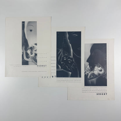 Folder and inserts Richard Hudnut | Hans Schleger (Zero) Crawfords Advertising Agency c. 1930s