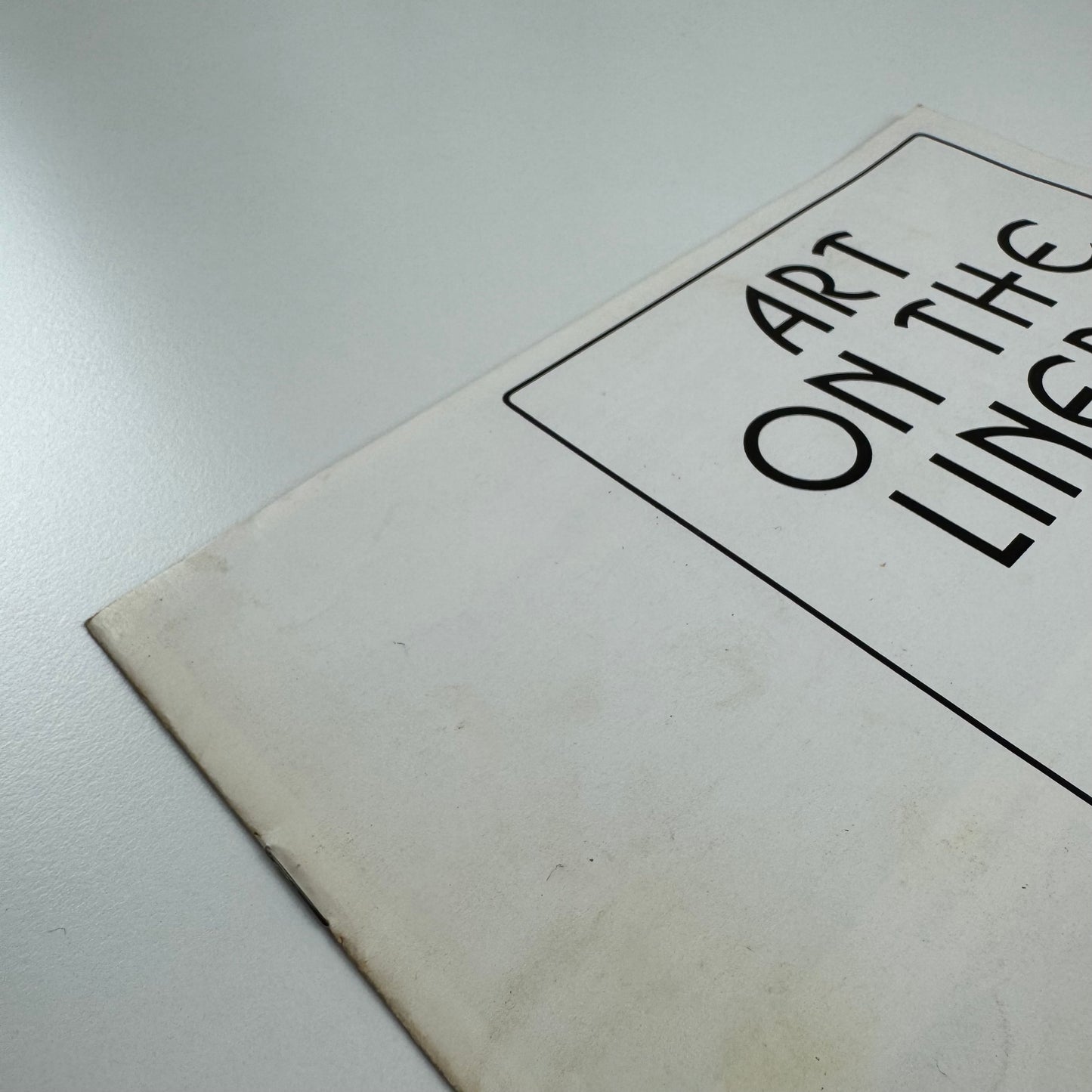 Small leaflet for Art on the Liners. A Celebration of Elegance at Sea | Southampton City Art Gallery, 1986