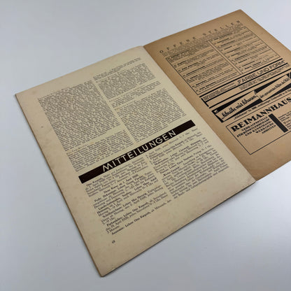 Farbe und Form. Monatsschrift für Kunst und Kunstgewerbe | Mit der beilage ‘Mitteilungen der Schule [Albert] Reimann.'   13 Jahrgang, 3, March 1928