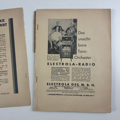 Der Querschnitt, X Jahrgang, Heft 1, January, 1930 | London issue | IM Propylaen-Verlag, Berlin, 1930
