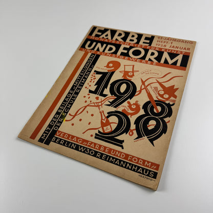 Farbe und Form. Monatsschrift für Kunst und Kunstgewerbe | Mit der beilage ‘Mitteilungen der Schule [Albert] Reimann' |  13 Jahrgang, 1, January 1928
