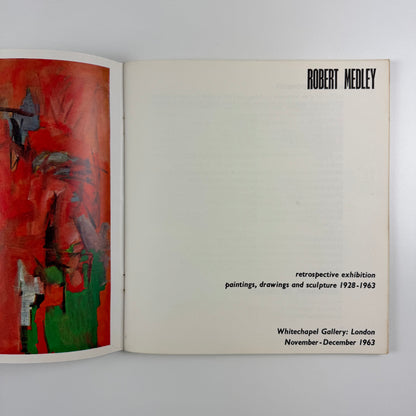 Robert Medley. Retrospective exhibition. Paintings, drawings and sculpture 1928-1963 | Whitechapel Art Gallery, London, 1963