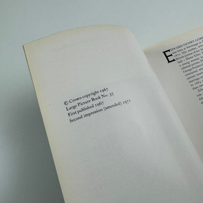 Edward Gordon Craig by George Nash | Victoria & Albert Museum | HMSO, second impression 1971