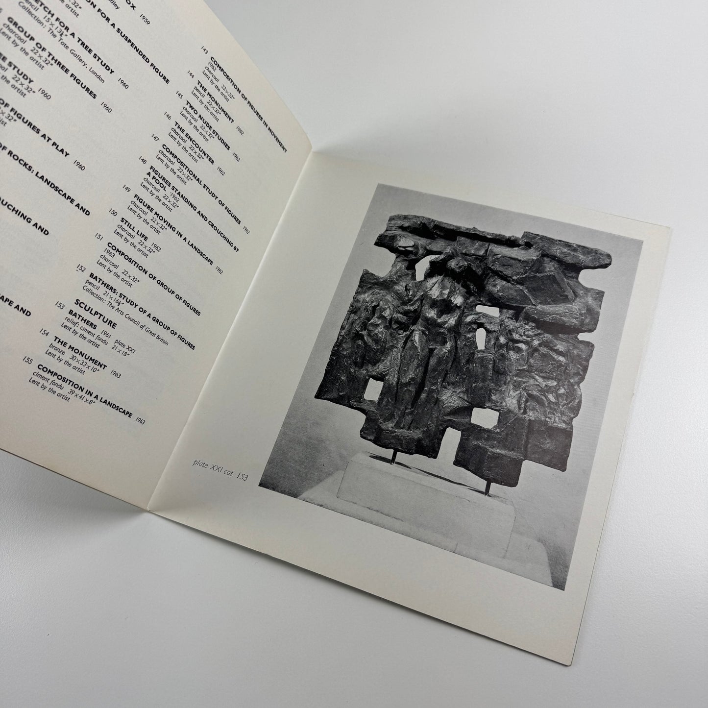 Robert Medley. Retrospective exhibition. Paintings, drawings and sculpture 1928-1963 | Whitechapel Art Gallery, London, 1963