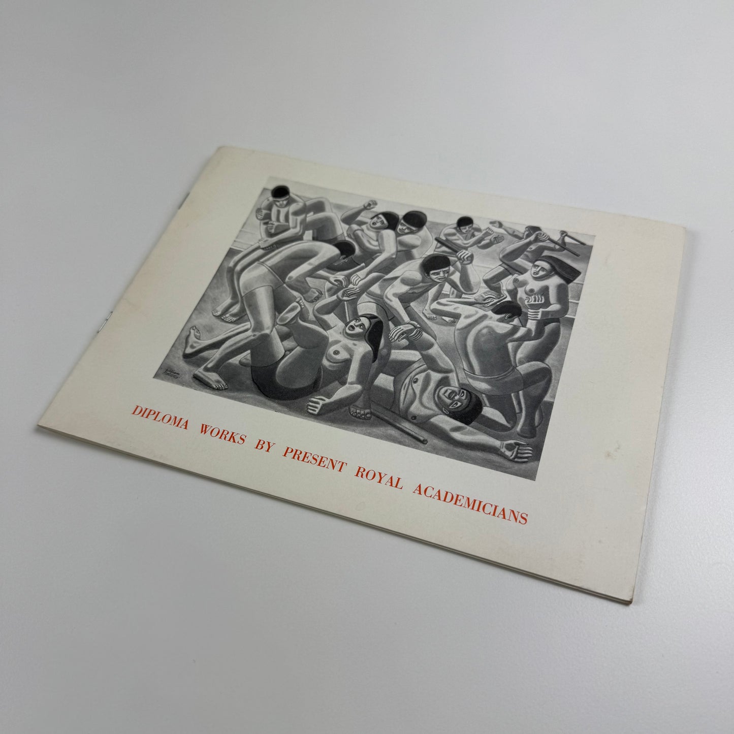 Diploma works by present Royal Academicians. An Exhibition of 62 Paintings, Engravings, Architectural Drawings and Sculptures, lent by the Royal Academy of Arts | Nottingham University Art Gallery, 1973