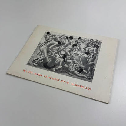 Diploma works by present Royal Academicians. An Exhibition of 62 Paintings, Engravings, Architectural Drawings and Sculptures, lent by the Royal Academy of Arts | Nottingham University Art Gallery, 1973