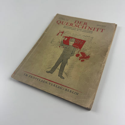 Der Querschnitt, X Jahrgang, Heft 1, January, 1930 | London issue | IM Propylaen-Verlag, Berlin, 1930