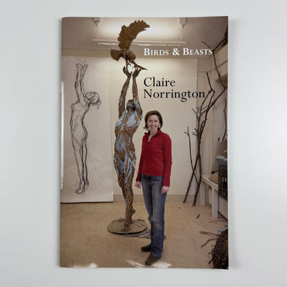 Claire Norrington. Birds & Beasts. New sculpture & drawings | Courcoux & Courcoux | includes price list and private view invite