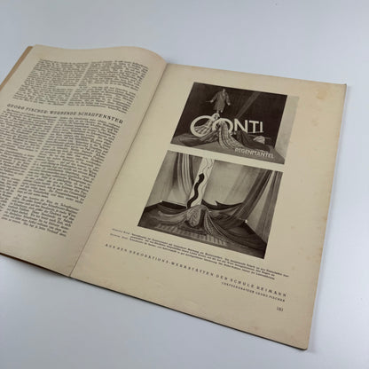 Farbe und Form. Monatsschrift für Kunst und Kunstgewerbe | Mit der beilage ‘Mitteilungen der Schule [Albert] Reimann' |  12 Jahrgang, 10/11, November 1927