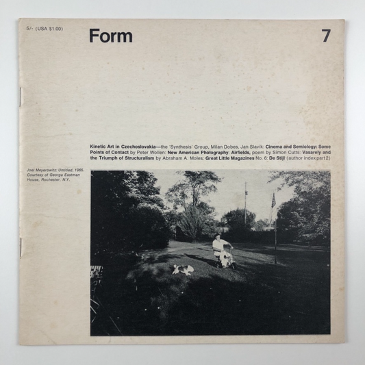 Form No. 7 art magazine | Kinetic Art, Vasarely, De Stijl | March 1968 Steadman
