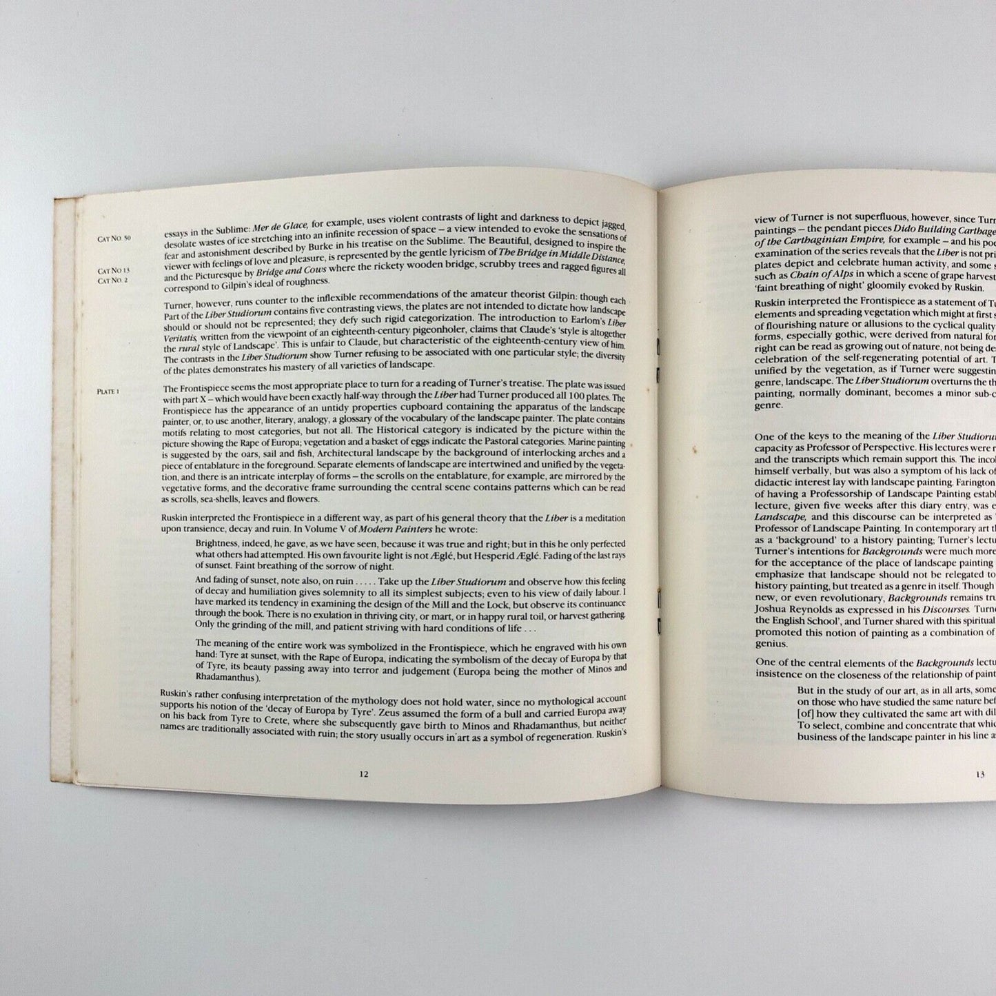 Turner's Liber Studiorum | Gillian Forrester | University of Nottingham, 1986