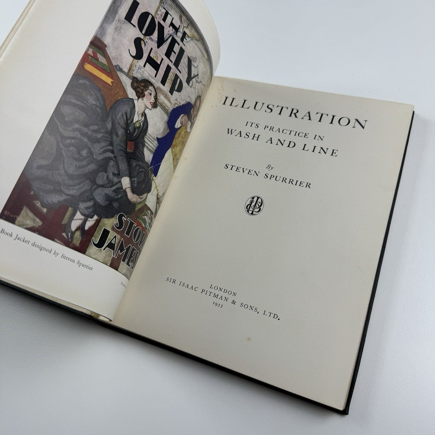 Illustration its practice in wash and line by Steven Spurrier | Isaac Pitman 1933