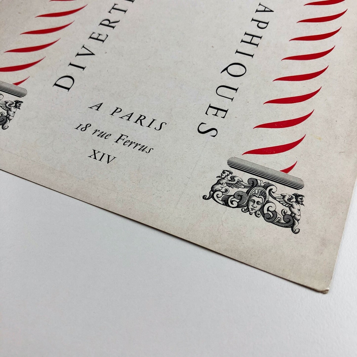 Deberny et Peignot Divertissements Typographiques | Type specimen sheet