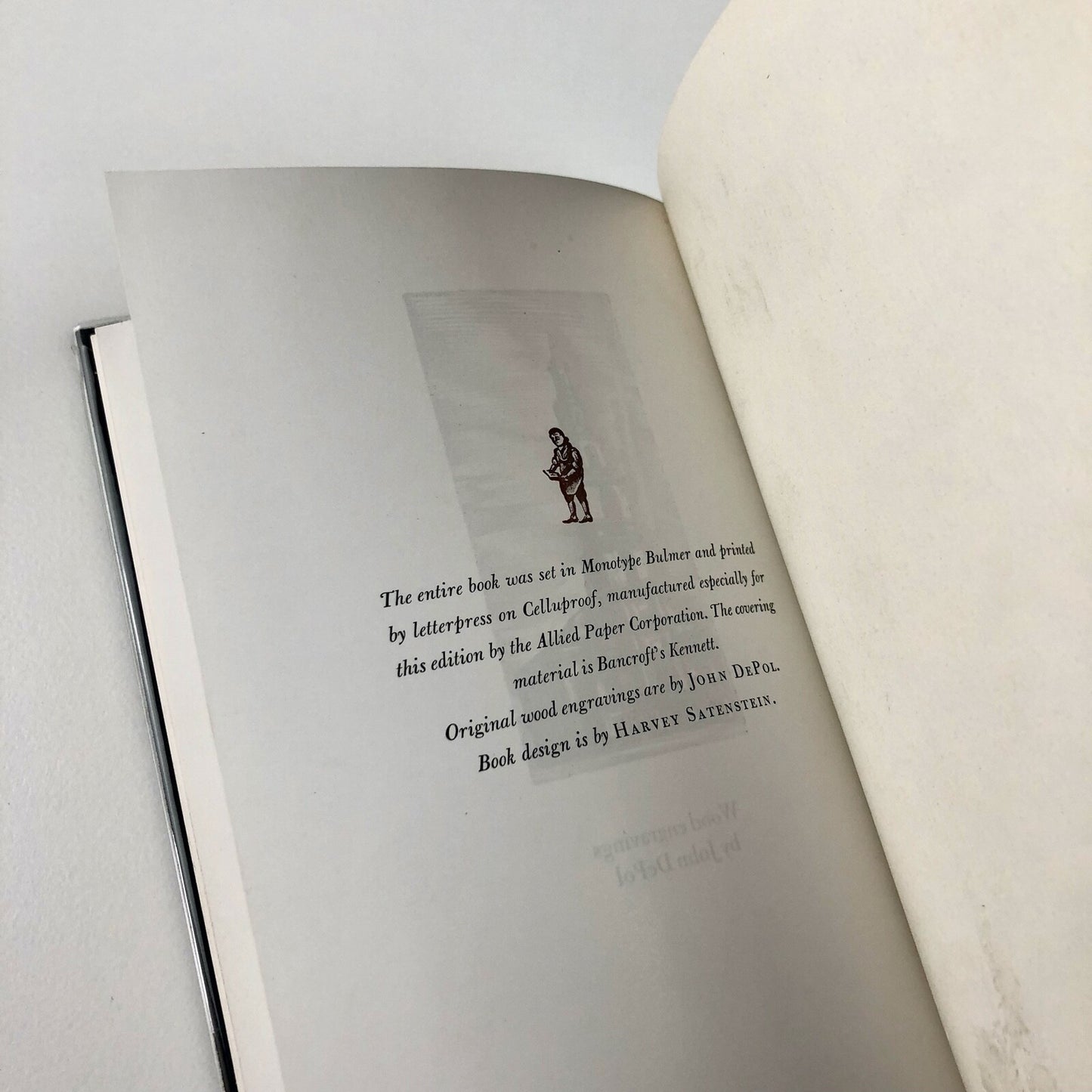 William Bulmer and the Shakspeare Press | Laurance B. Siegfried | Syracuse University Press, 1957 | Illustrations by John DePol