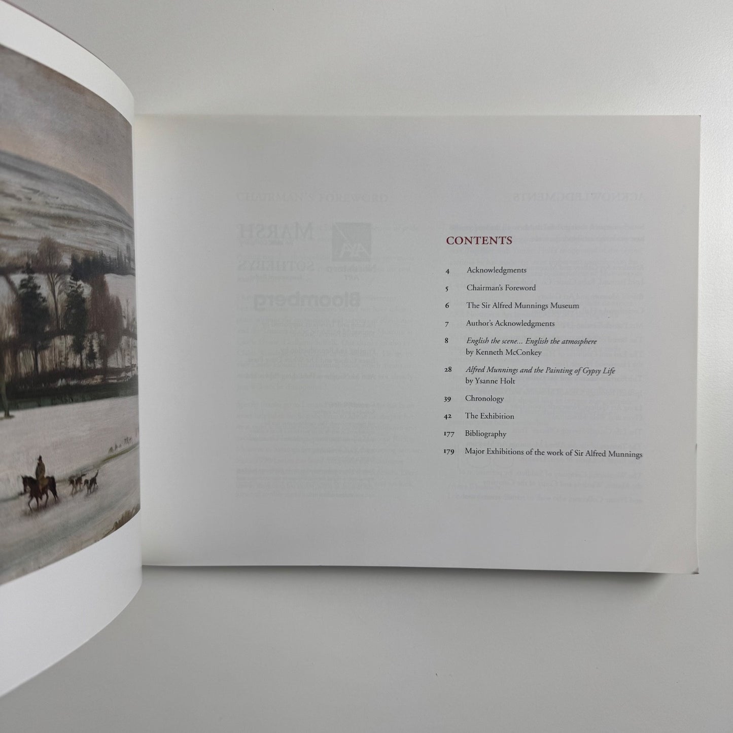 An English Idyll. A loan exhibition of works Sir Alfred Munnings Sotheby's 2001