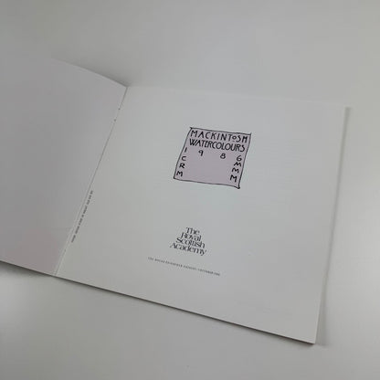 Mackintosh Watercolours | The Royal Scottish Academy, 1986