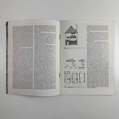 C.F.A. Voysey A Memoir by John Brandon Jones | The Architectural Association, date not given, presumed c. 1957