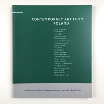 Contemporary Art from Poland | European Central Bank exhibition catalogue, 2016