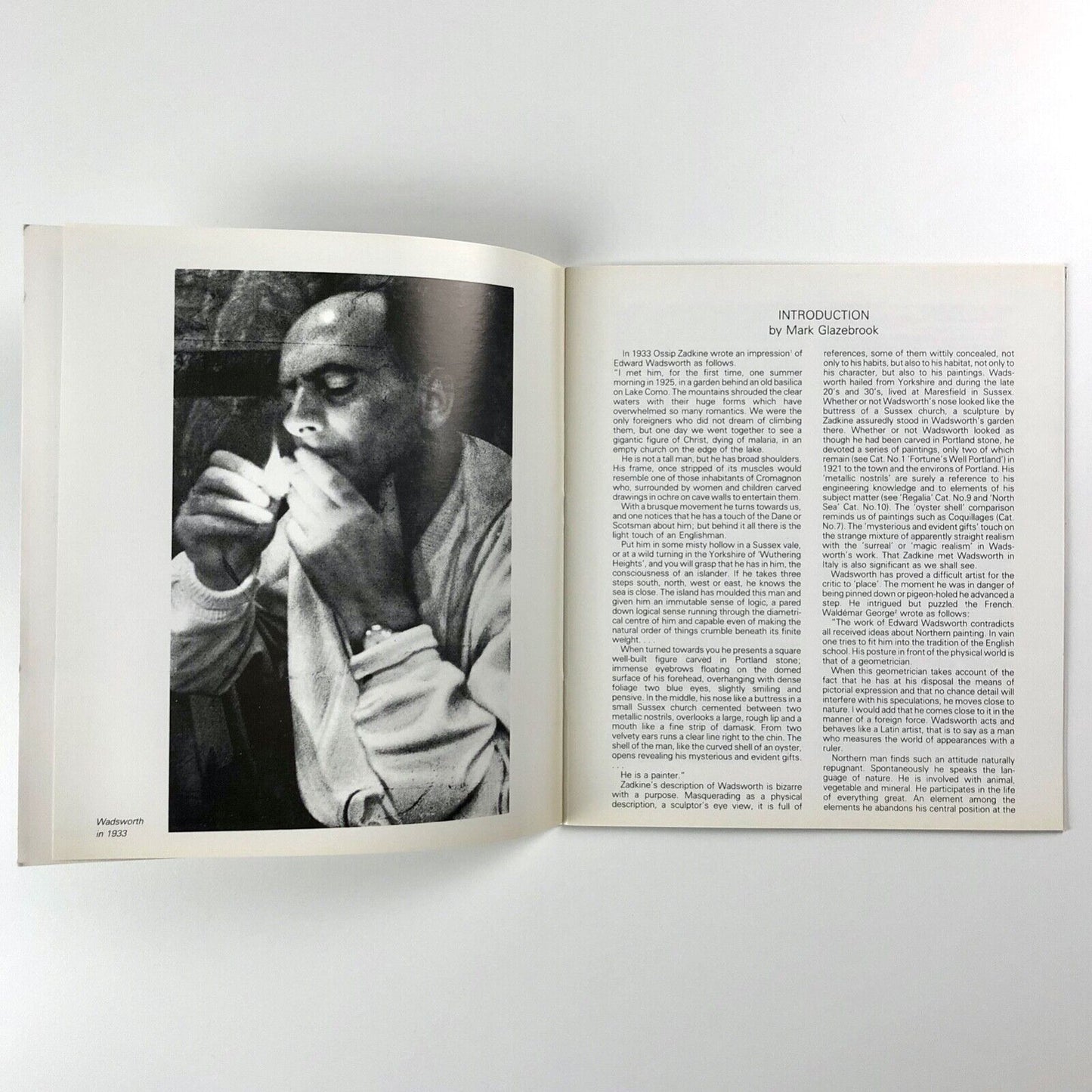 Edward Wadsworth 1889-1949. Paintings from the 1920's | Mayor Gallery London catalogue, 1982