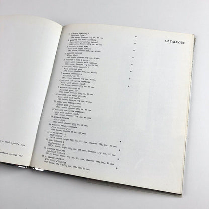 Arnaldo Pomodoro | Marlborough New London Gallery catalogue, 1968