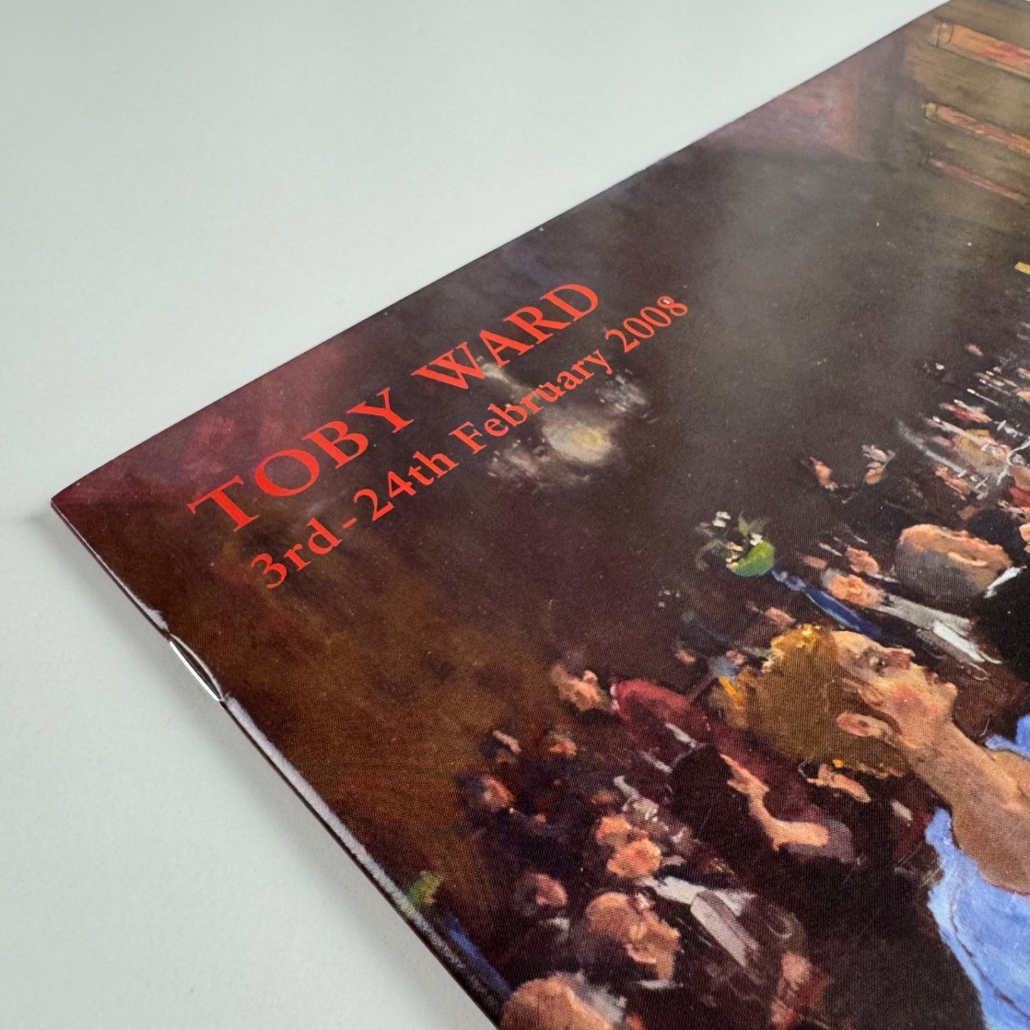Toby Ward | The Catto Gallery, 2008 + private view invitation