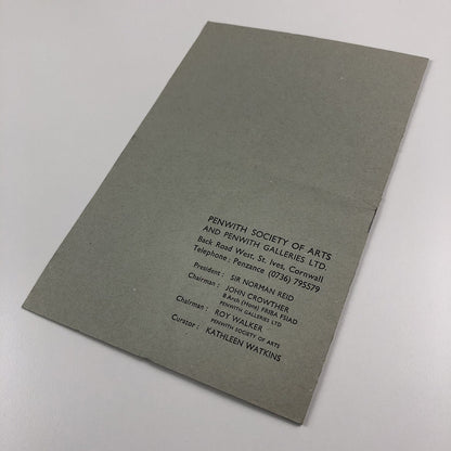 Catalogue – Penwith Summer exhibition 1981 | Penwith Society of Arts