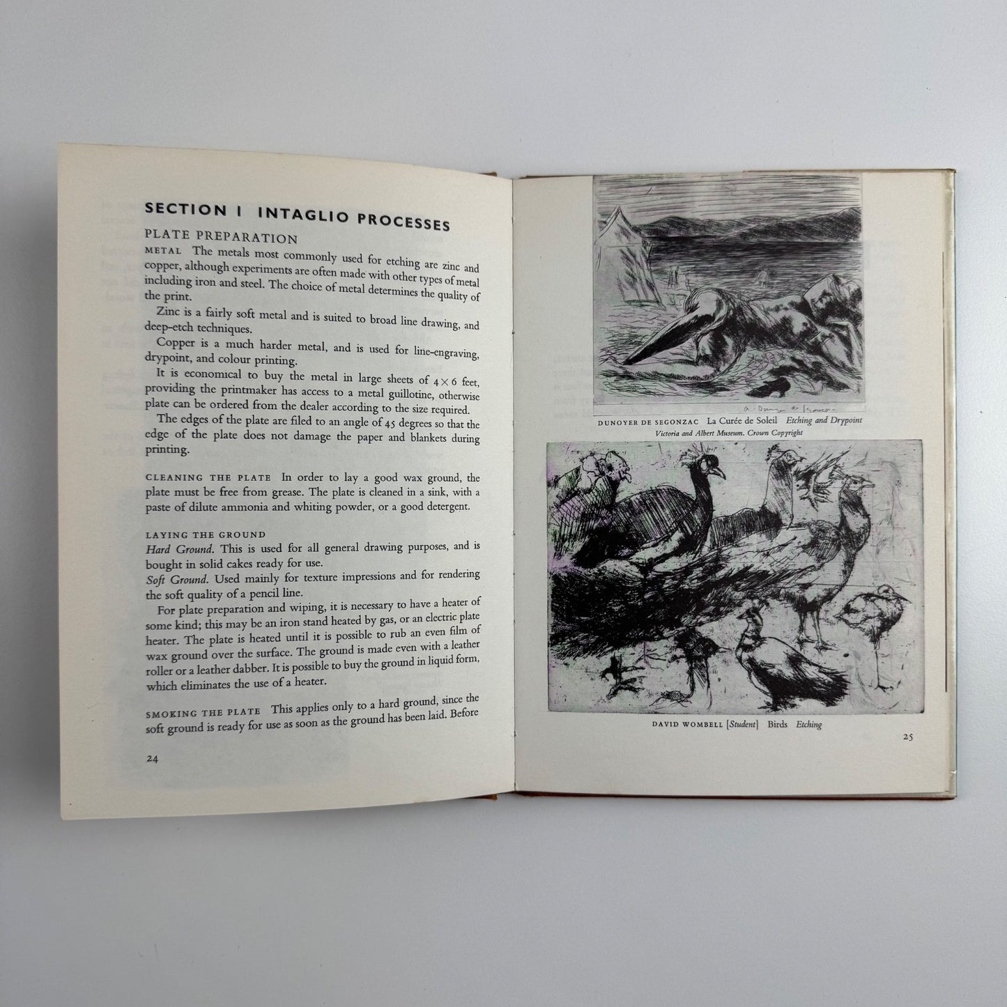 The Craft of Etching and Lithography by Gerald Woods | Blandford Press, 1965
