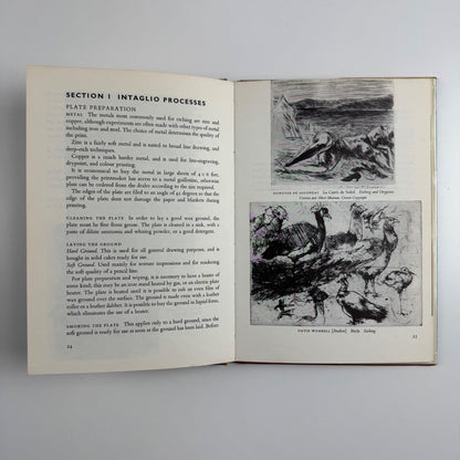 The Craft of Etching and Lithography by Gerald Woods | Blandford Press, 1965