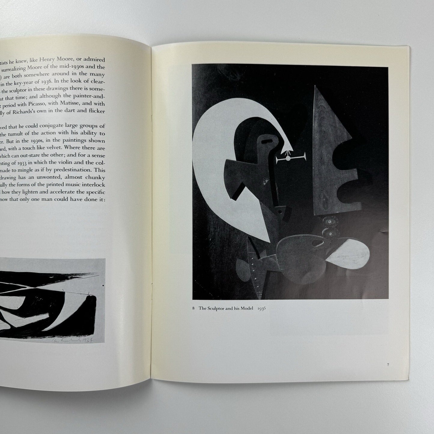 Ceri Richards. Relief Constructions, Paintings and Drawings 1931-39 | Fischer 1974