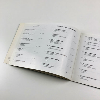 John Nash Studio Show | New Grafton Gallery catalogue, November 1999