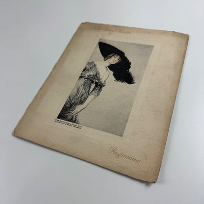 The Palace Theatre, London programme c.1915