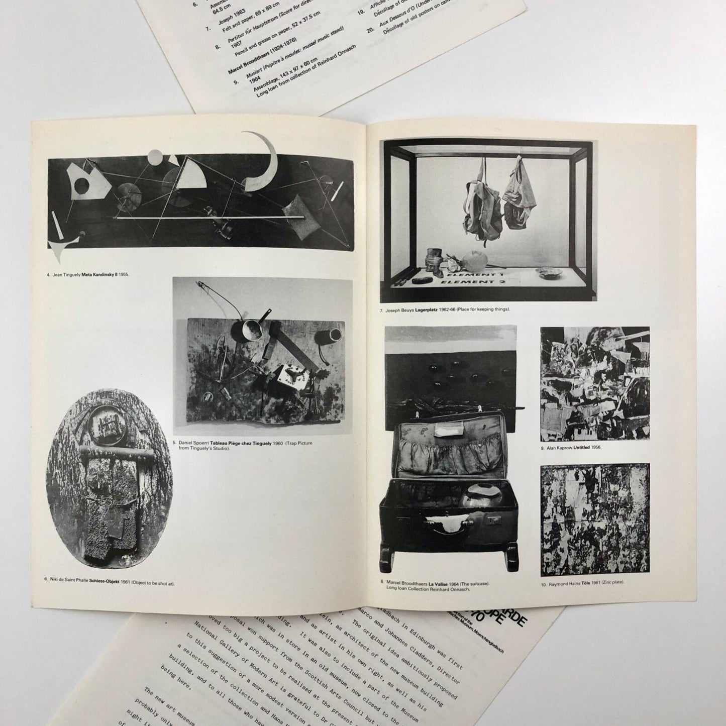 The Avant-Garde in Europe: 1955-70. The Collection of the Staedtisches Museum / Scottish National Gallery of Modern Art