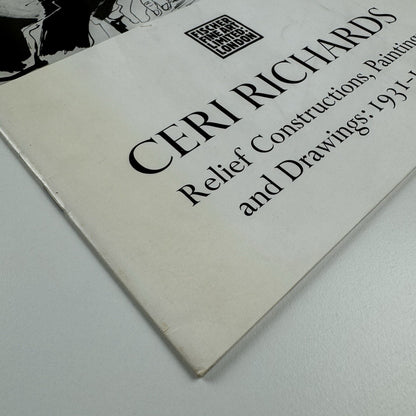 Ceri Richards. Relief Constructions, Paintings and Drawings 1931-39 | Fischer 1974