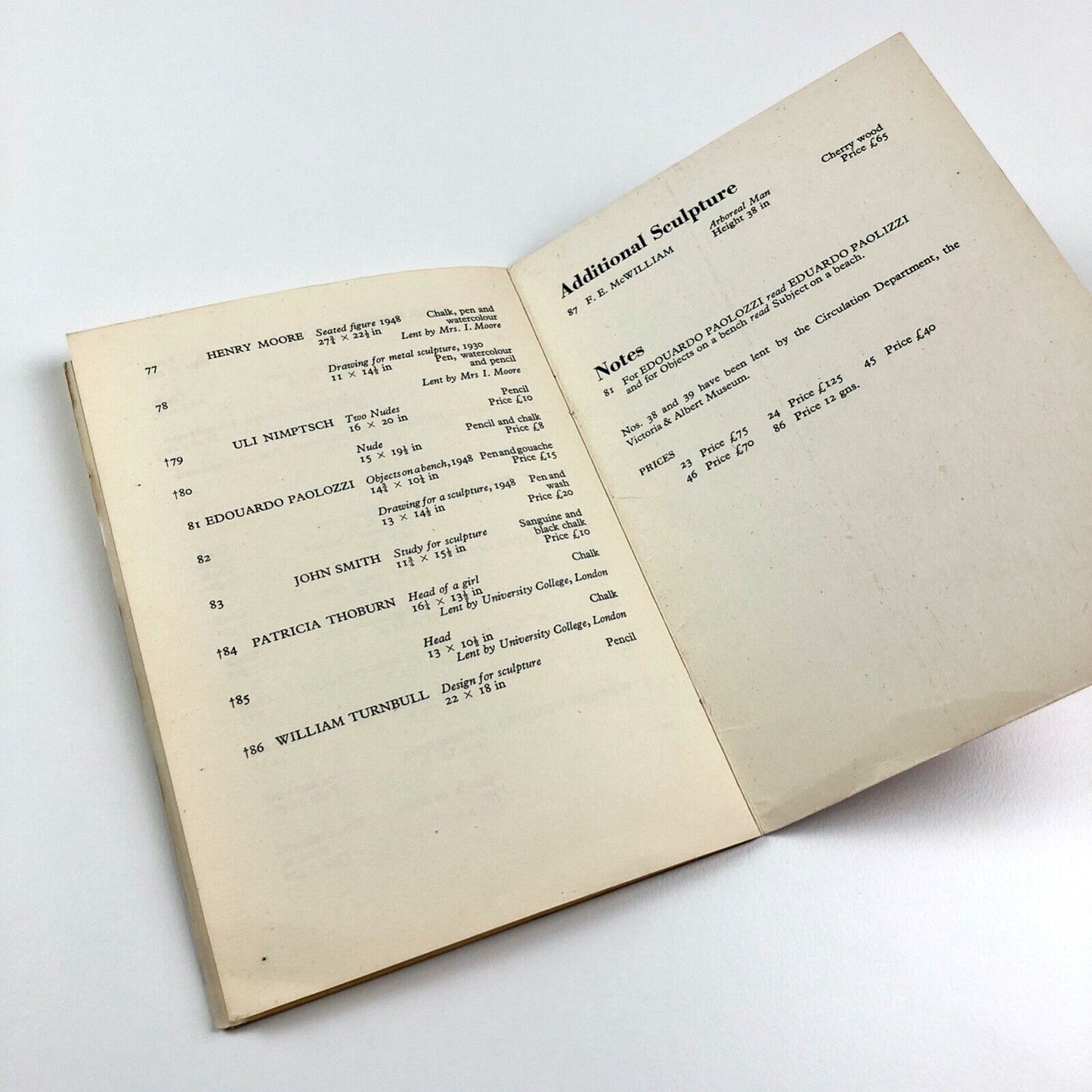 Sculpture in the Home | Second exhibition, 1950-51 | Arts Council catalogue
