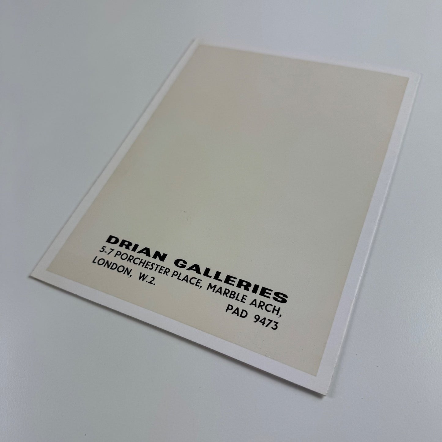 Douglas Portway | Drian Galleries, London 1961