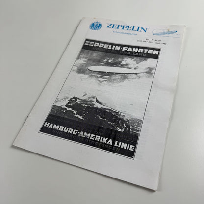 Zeppelin a study group newsletter vol 7 no 28 September 1993