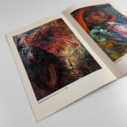 Secret Spaces Paintings and Drawings by Jagjit Chuhan Rochdale Art Gallery 1986