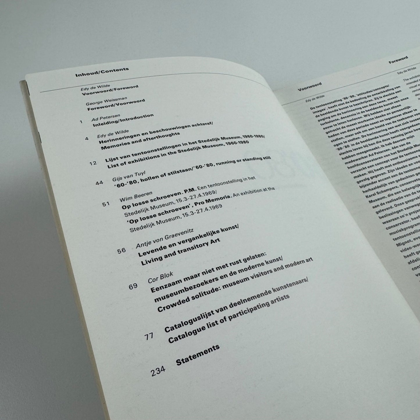'60 '80 attitudes | concepts | images | Stedelijk Museum Amsterdam 1982