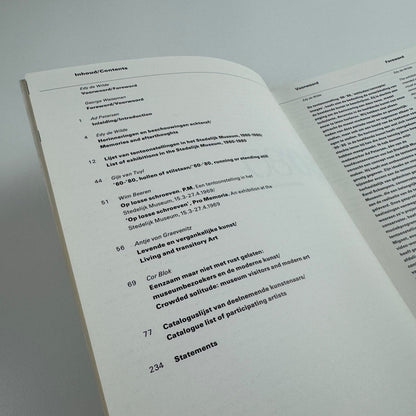 '60 '80 attitudes | concepts | images | Stedelijk Museum Amsterdam 1982