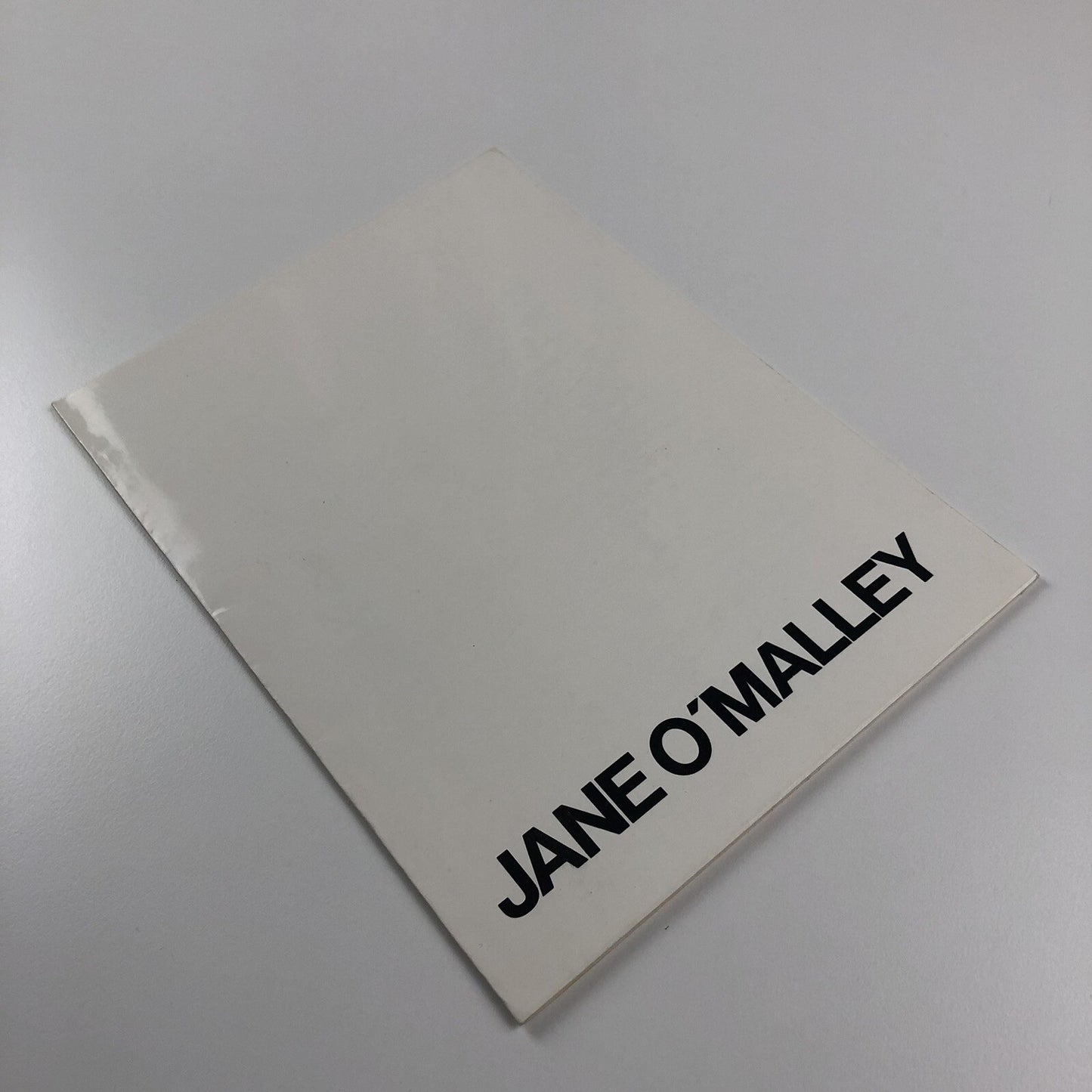 Folded card – Jane O'Malley | Taylor Galleries Dublin, 1981