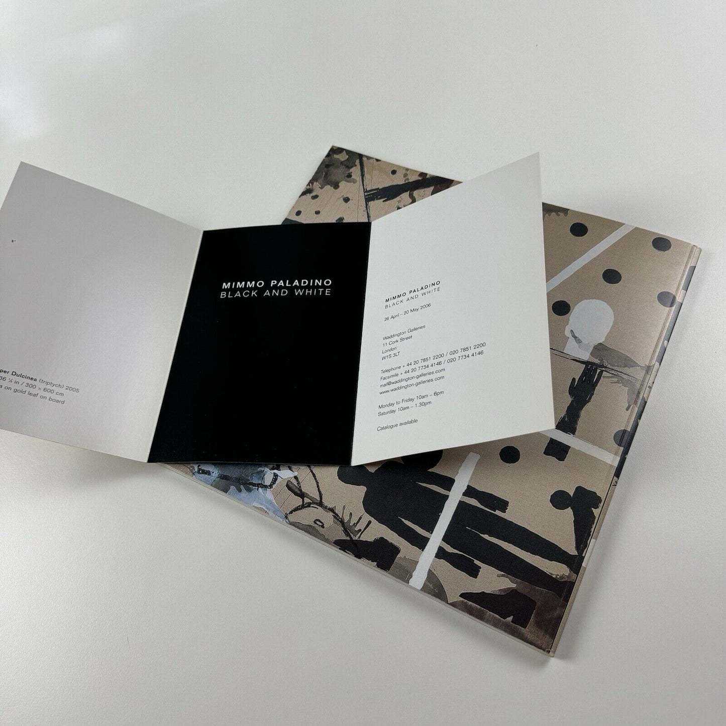 Mimmo Paladino. Black and White | Waddington Galleries, 2006
