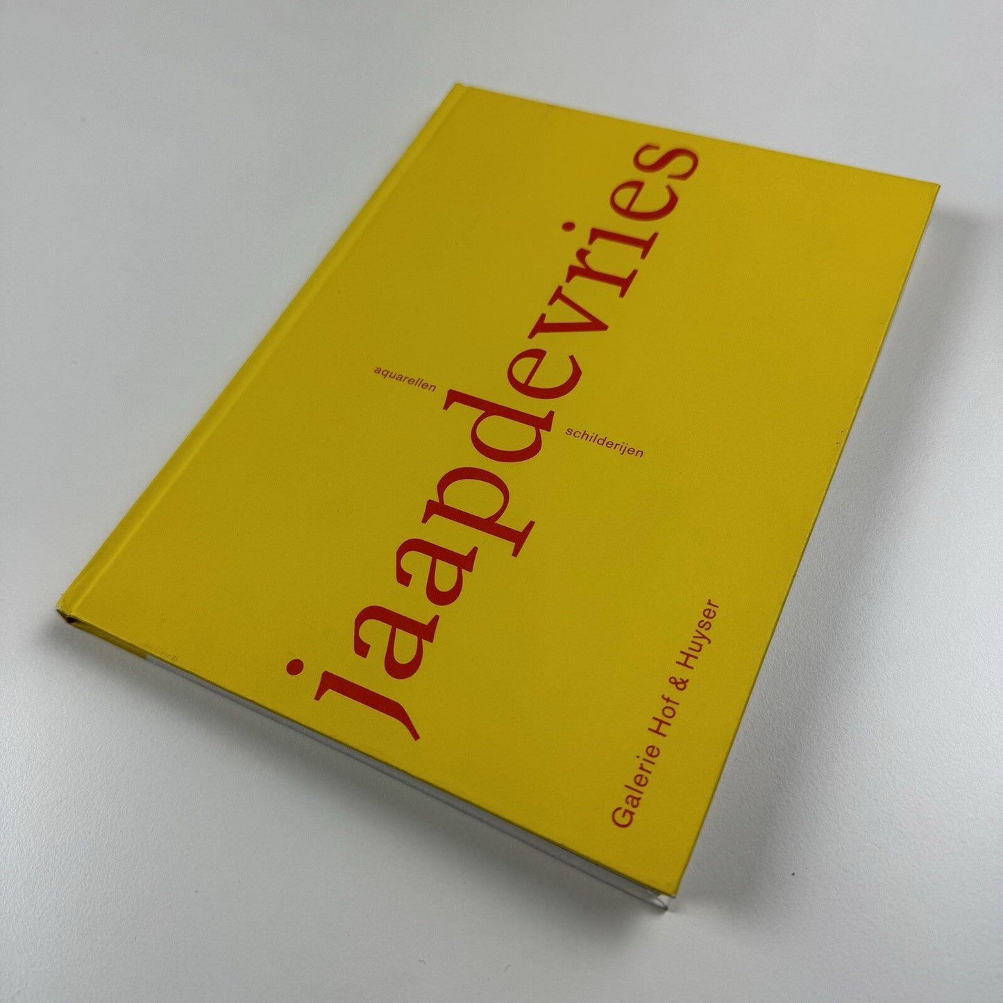 Jaap de Vries – Aquarellen, schilderijen | Galerie Hof & Huyser, 2003 exhibition catalogue