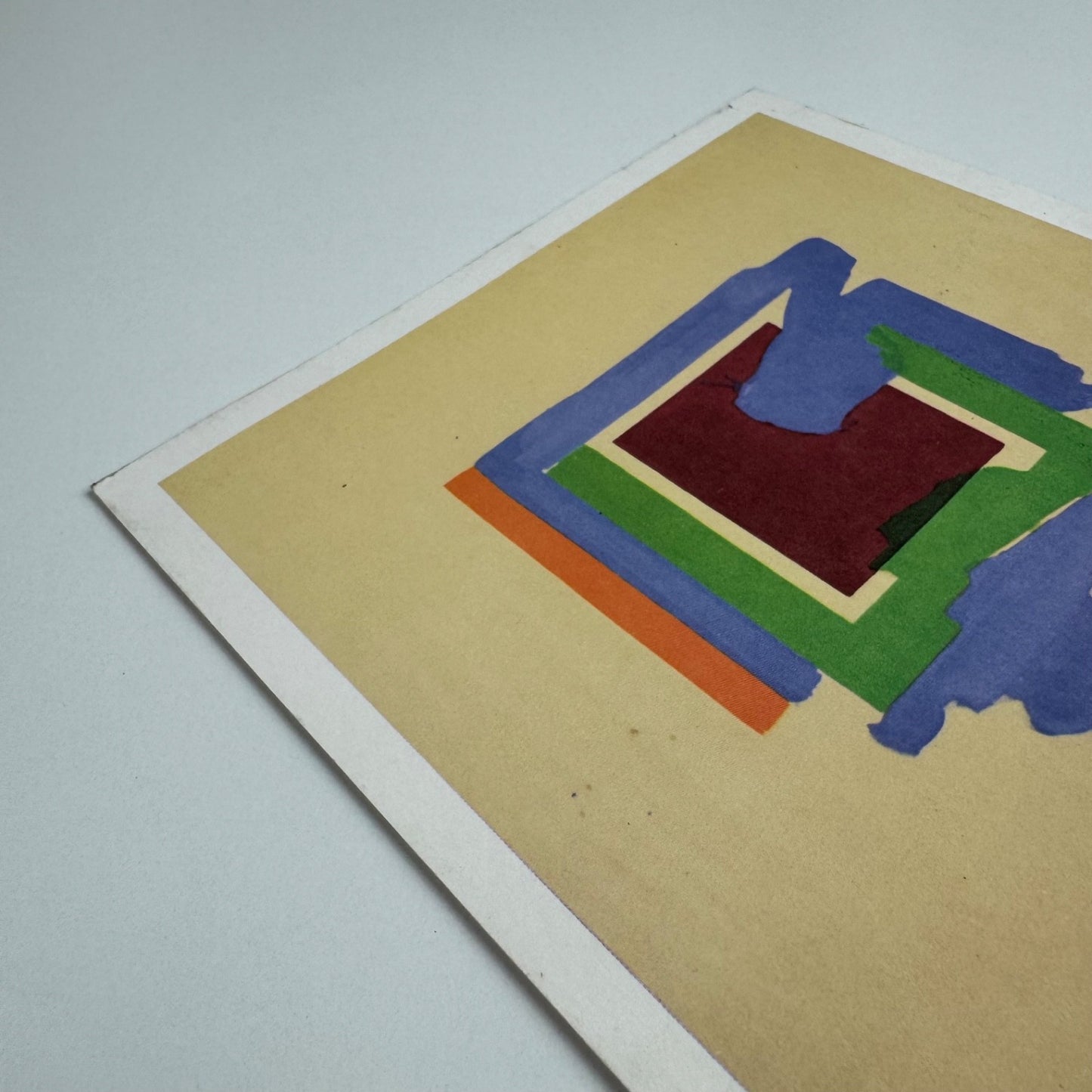 Private view invitation for Marc Vaux. Paintings from 1964 | Bernard Jacobson Gallery, 2012