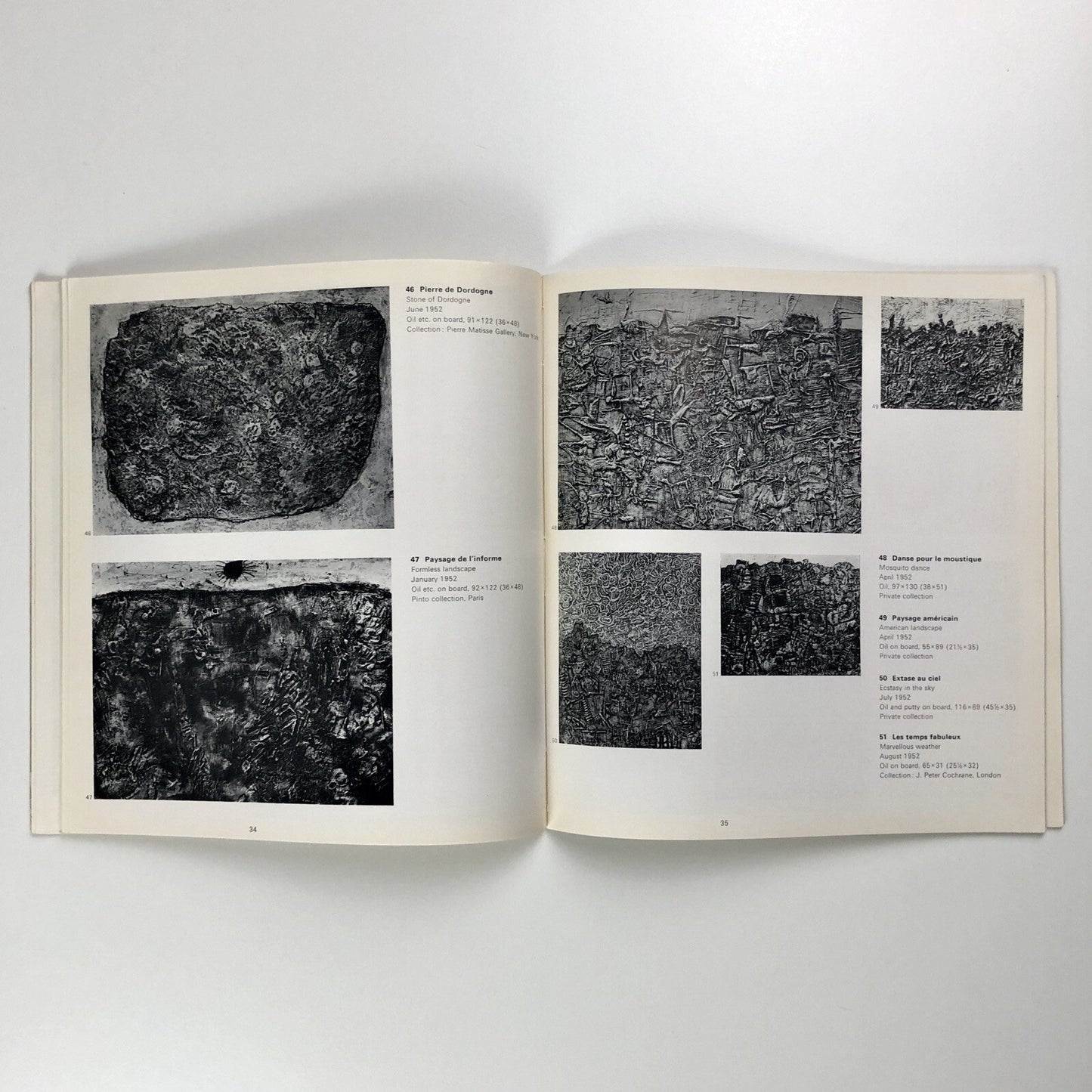 Jean Dubuffet Paintings | Tate Gallery / Arts Council catalogue, 1966